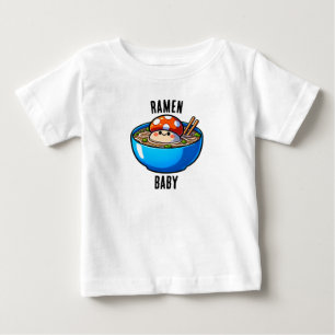 ラーメンベビーTシャツベビートップ ベビーTシャツ