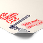 ラーメンラバーズクラブ | キッチンデコールポスター ポスター (角)