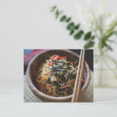 ラーメンラーメンアジア食 ポストカード (スタンド正面)