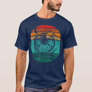 ラーメンレトロスタイルヴィンテージアニメ日本のかわいい Tシャツ