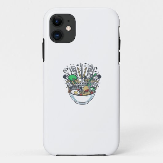 ラーメンロック Case-Mate iPhoneケース (裏面)