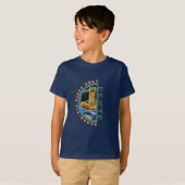 ラーメン中毒 – ラーメン丼ラーメンアートTシャツ Tシャツ (正面フル)