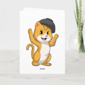 ラーメン丼の猫 カード (裏面)