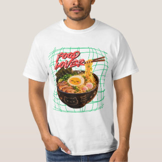 ラーメン丼グラフィックTシャツ Tシャツ