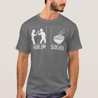 ラーメン丼ラブ日本のかわいいカップルProb Tシャツ