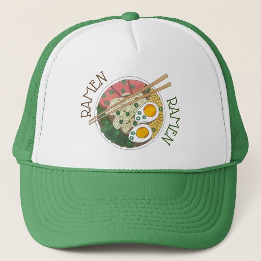 ラーメン丼日本の食レストラングルメ キャップ (正面)