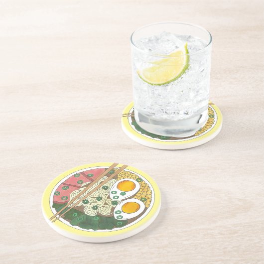 ラーメン丼日本の食レストラングルメ コースター (側面)