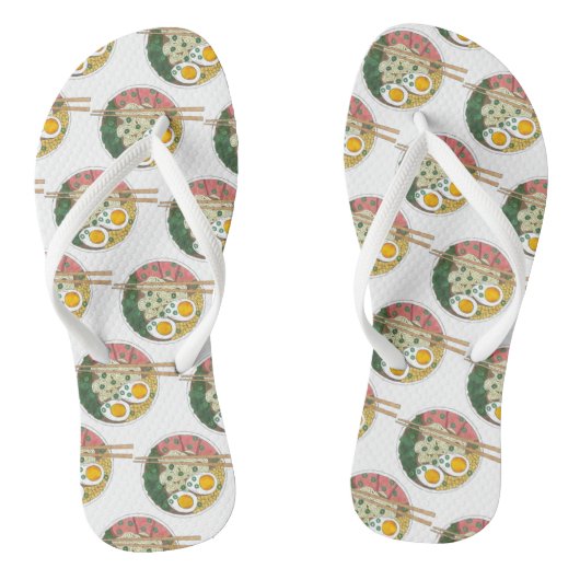 ラーメン丼日本の食レストラングルメ ビーチサンダル (ソール)