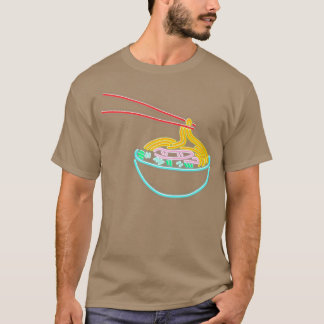 ラーメン丼箸レトロ2023 Tシャツ