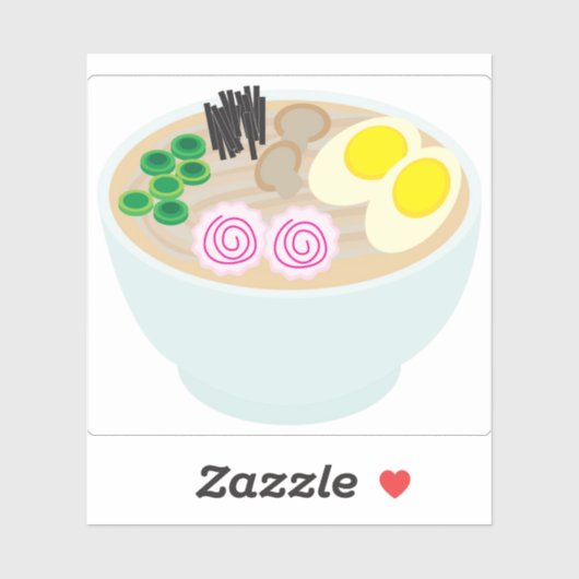 ラーメン丼 シール (シート)