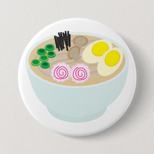 ラーメン丼 缶バッジ