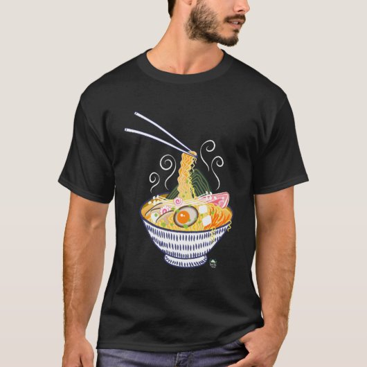 ラーメン丼 Tシャツ (正面)