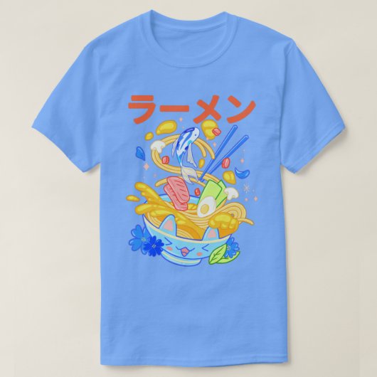 ラーメン丼 Tシャツ (デザイン正面)