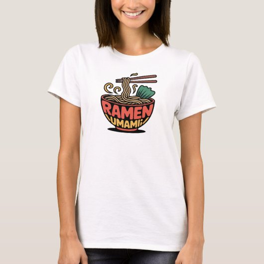 ラーメン丼 Tシャツ (正面)
