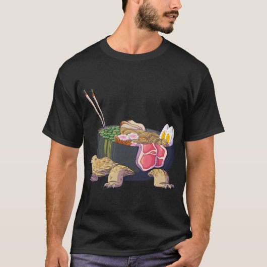 ラーメン亀の友達 Tシャツ (正面)