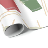 ラーメン割り箸パターン（の模様が）ある ラッピングペーパー (ロールコーナー)