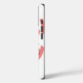 ラーメン好きなかわいい子猫 Case-Mate iPhoneケース (裏面 / 左)