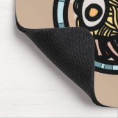 ラーメン好きなかわいい日本人 マウスパッド (コーナー)