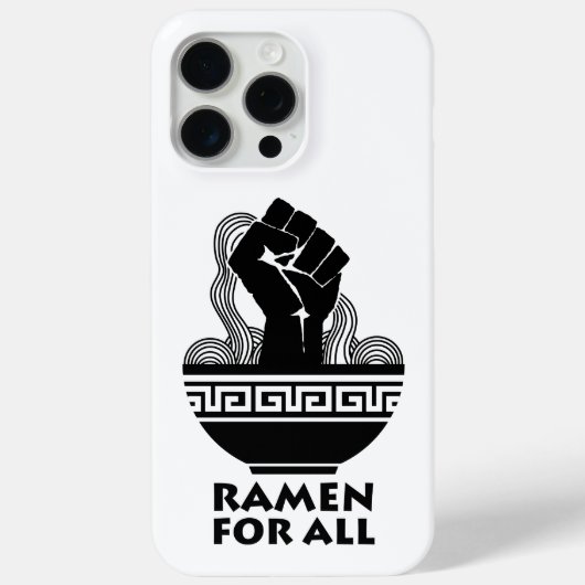 ラーメン好きのアジア麺スープ Case-Mate iPhoneケース (裏面)