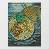 ラーメン好きのプレゼント ウィンドウサイン (シート)