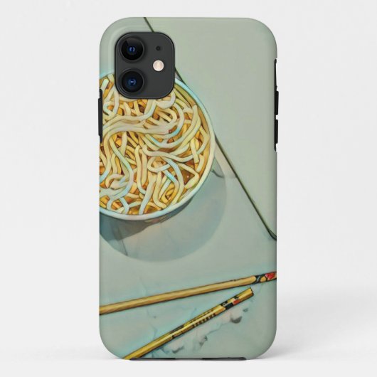 ラーメン好きのプレゼント Case-Mate iPhoneケース (裏面)