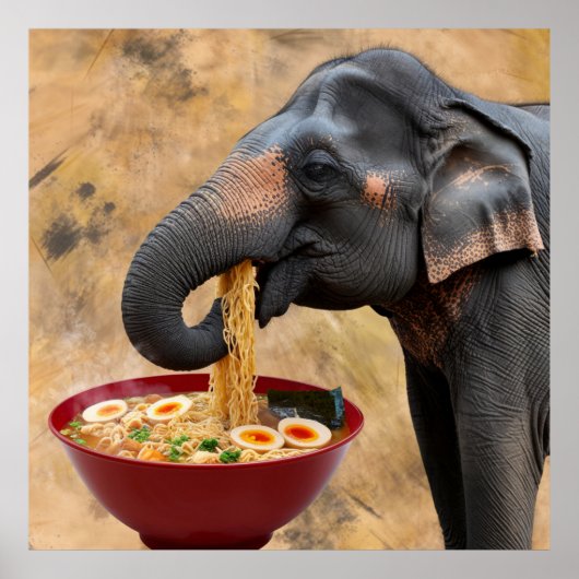 ラーメン好きの巨人 ポスター (正面)