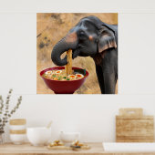 ラーメン好きの巨人 ポスター (キッチン)