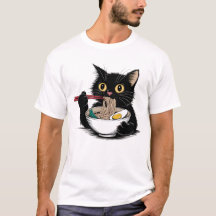 ラーメン好きの黒猫