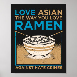 ラーメン好きアジア好き ポスター