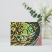 ラーメン好きデザイン ポストカード (スタンド正面)