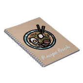 ラーメン好き可愛日本の ノートブック (右側)