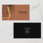 ラーメン屋 名刺 (正面/裏面)