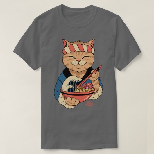 ラーメン店 Tシャツ (デザイン正面)