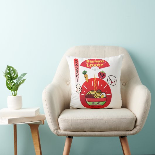 ラーメン恋人かわいいスタイル クッション (椅子)