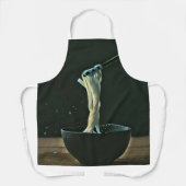 ラーメン愛好家のアートワーク エプロン (正面)