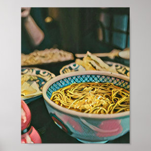 ラーメン愛好家のアートワーク ポスター