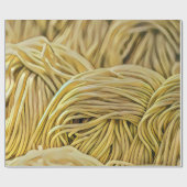 ラーメン愛好家のアートワーク ラッピングペーパー (フラット)
