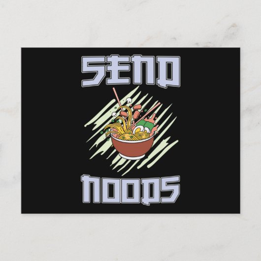 ラーメン愛好家チーム |完璧な贈り物 ポストカード (正面)