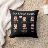 ラーメン愛好家柴犬犬日本のラーメンM クッション (ブランケット)