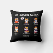 ラーメン愛好家柴犬犬日本のラーメンM クッション (裏面)