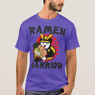 ラーメン戦士ラーメンかわいい日本の食べ物かわいい Tシャツ