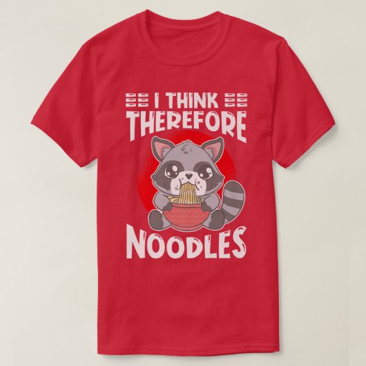 ラーメン日本かわいいラーメン丼プンランクーンプレミアム Tシャツ (デザイン正面)