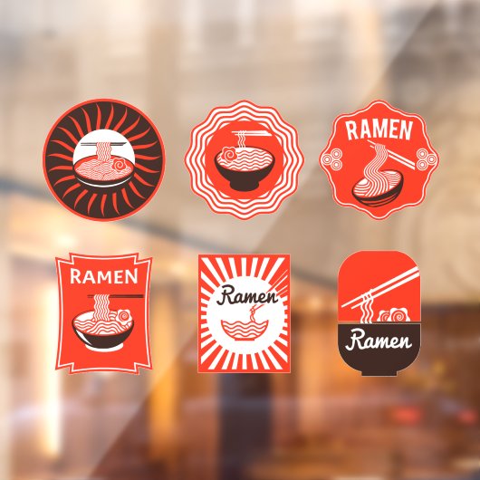 ラーメン日本のが出るレストラン2 ウィンドウサイン (シート2)