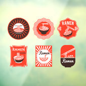 ラーメン日本のが出るレストラン2 ウィンドウサイン (シート3)