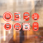 ラーメン日本のが出るレストラン3 ウィンドウサイン (シート2)