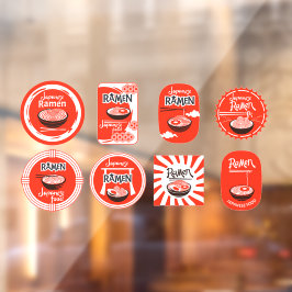 ラーメン日本のが出るレストラン3 ウィンドウサイン