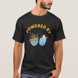 ラーメン日本ののラーメンおもしろい品 Tシャツ