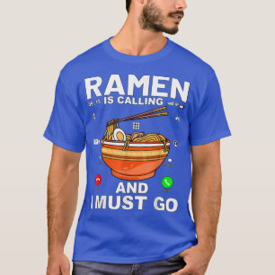 ラーメン日本のアニメティー食の恋人かわいいおもしろい136 Tシャツ