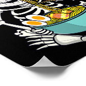 ラーメン日本のアニメハロウィーンの衣装 ポスター (角)