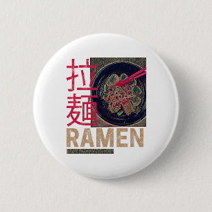 ラーメン日本のアニメヴィンテージ 缶バッジ